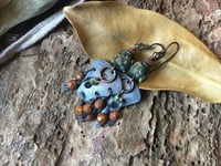 Image 5 of Primitive copper earrings n22 