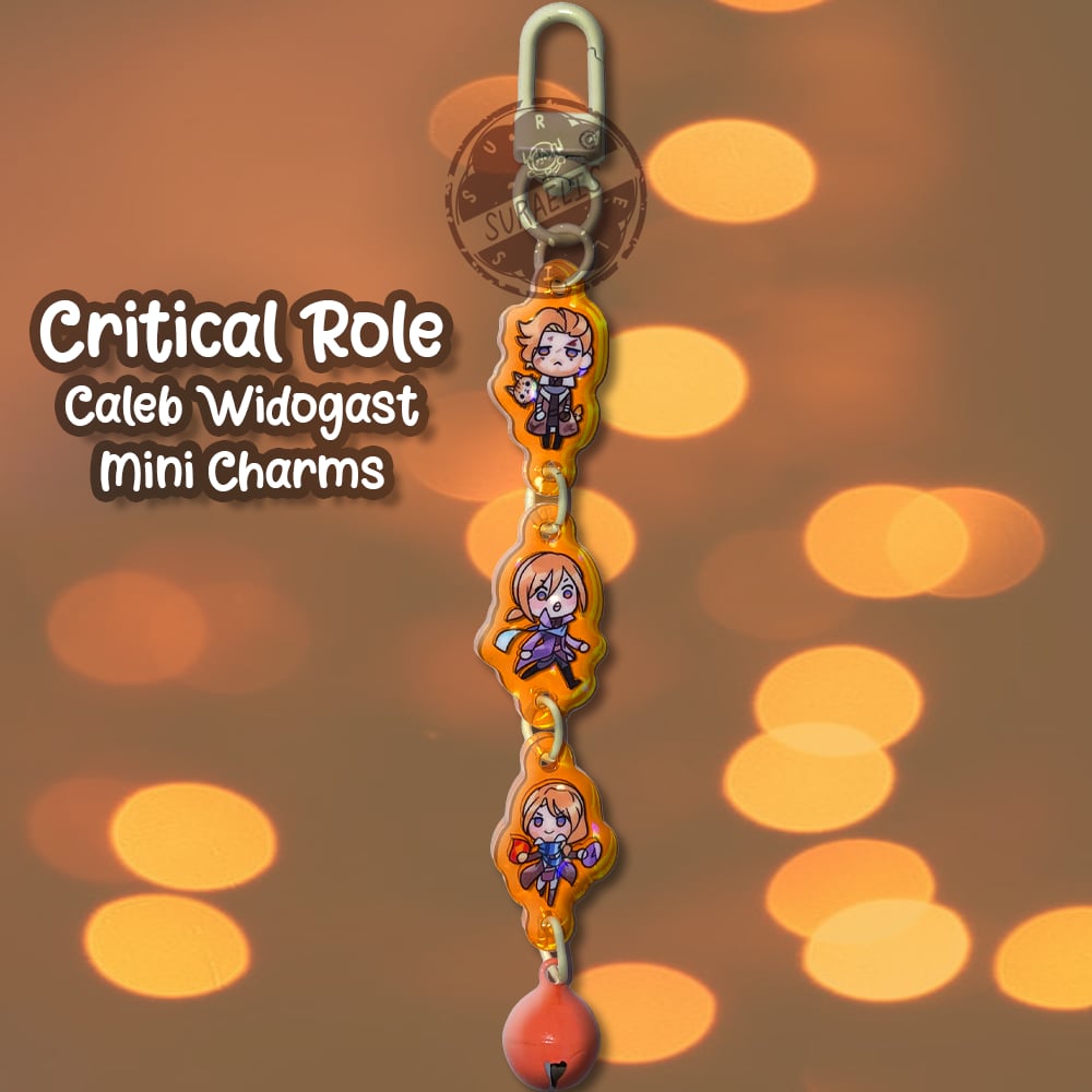 Critical Role - Caleb Mini Charm Keychain