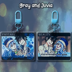 Fairy Tail - Couples Keychain