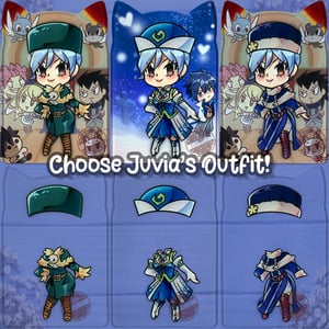 Fairy Tail Juvia - Outfit Changing Keychain