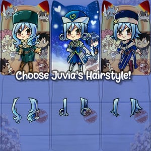 Fairy Tail Juvia - Outfit Changing Keychain