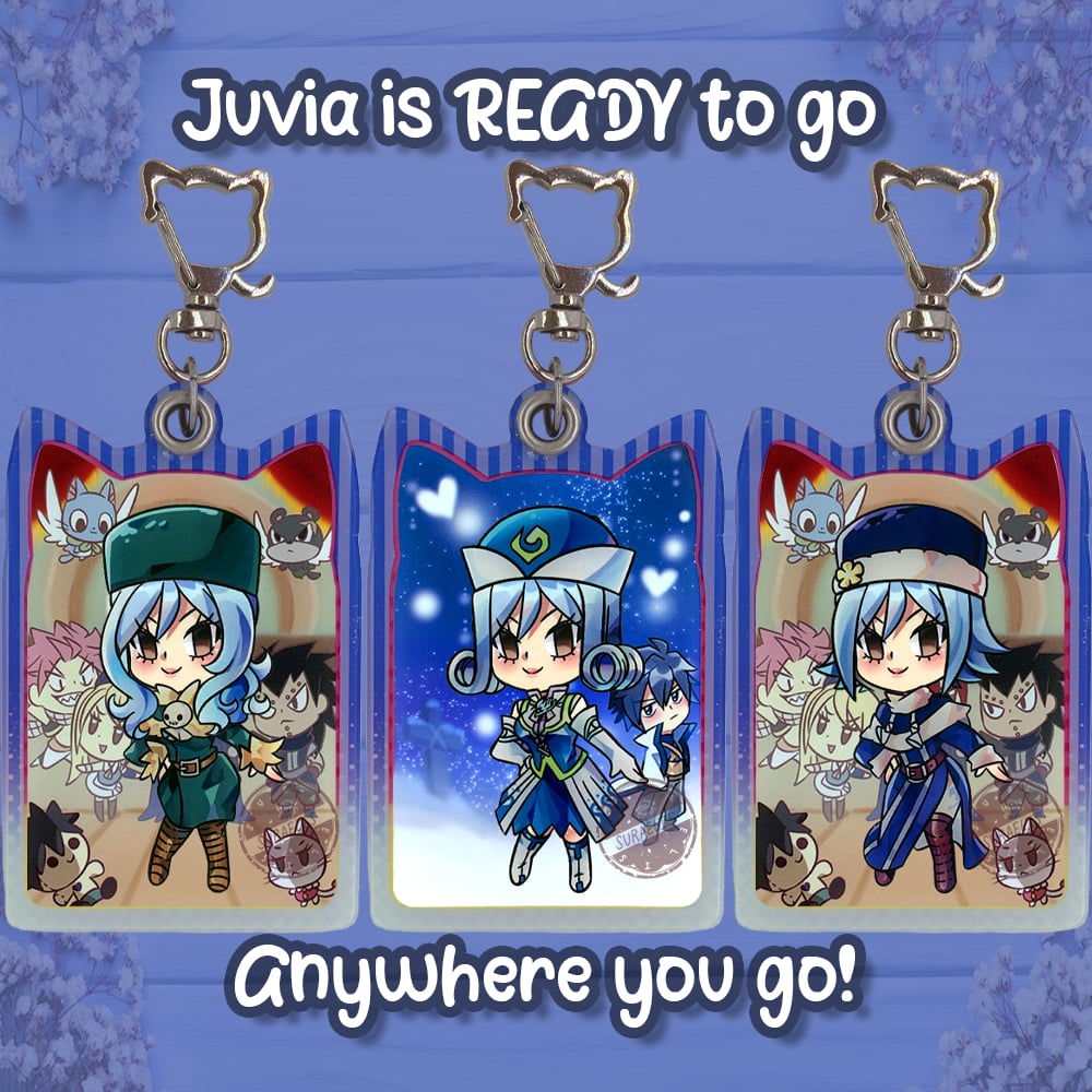 Fairy Tail Juvia - Outfit Changing Keychain | Suraelis