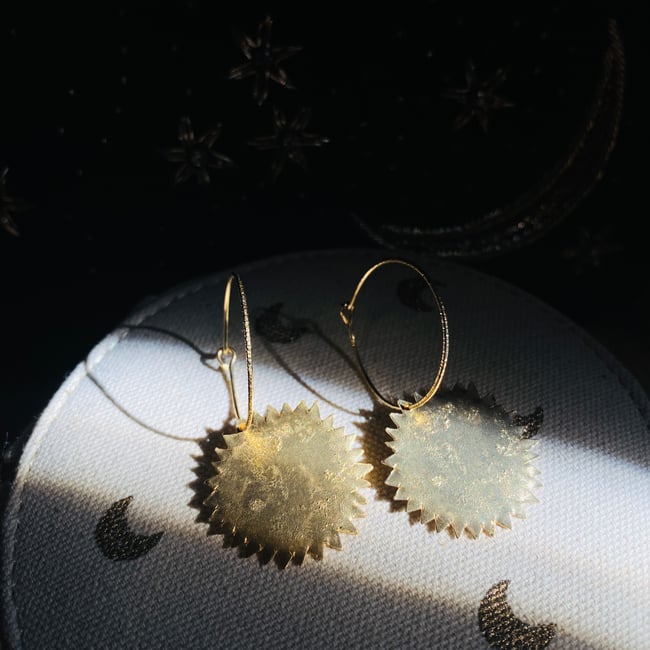 VENEDA / Hoop earrings