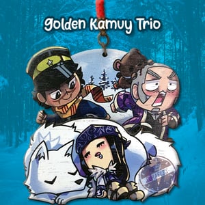 Golden Kamuy - Wooden Keychain