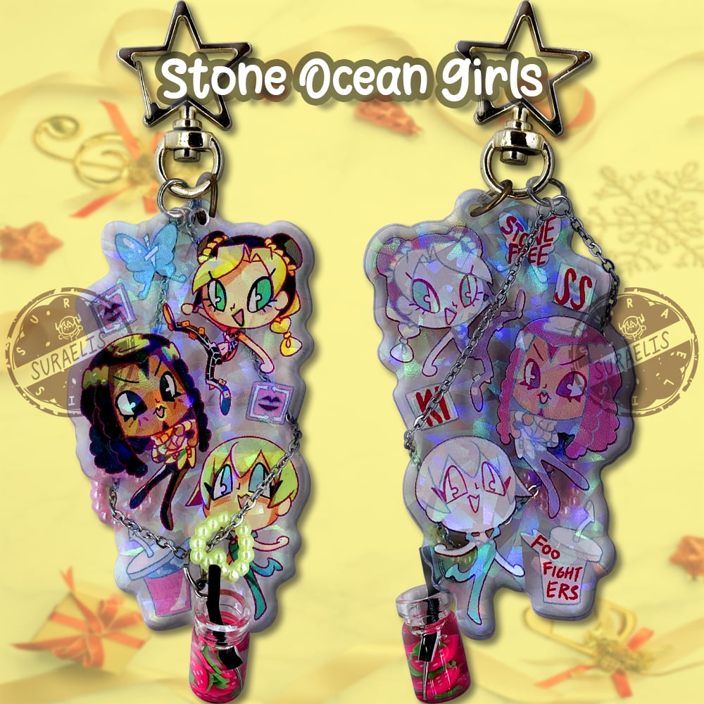 JJBA - Stone Ocean Keychain