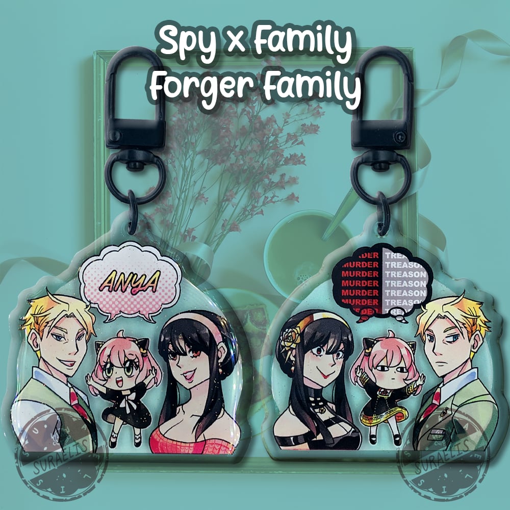 Spy x Family - Forger Family Keychain