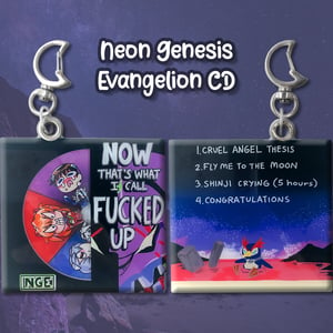 Neon Genesis Evangelion - CD Keychains