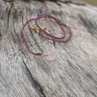 Image 2 of Rose Quartz Short Necklace