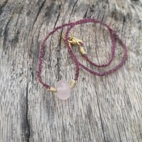Image 4 of Rose Quartz Short Necklace