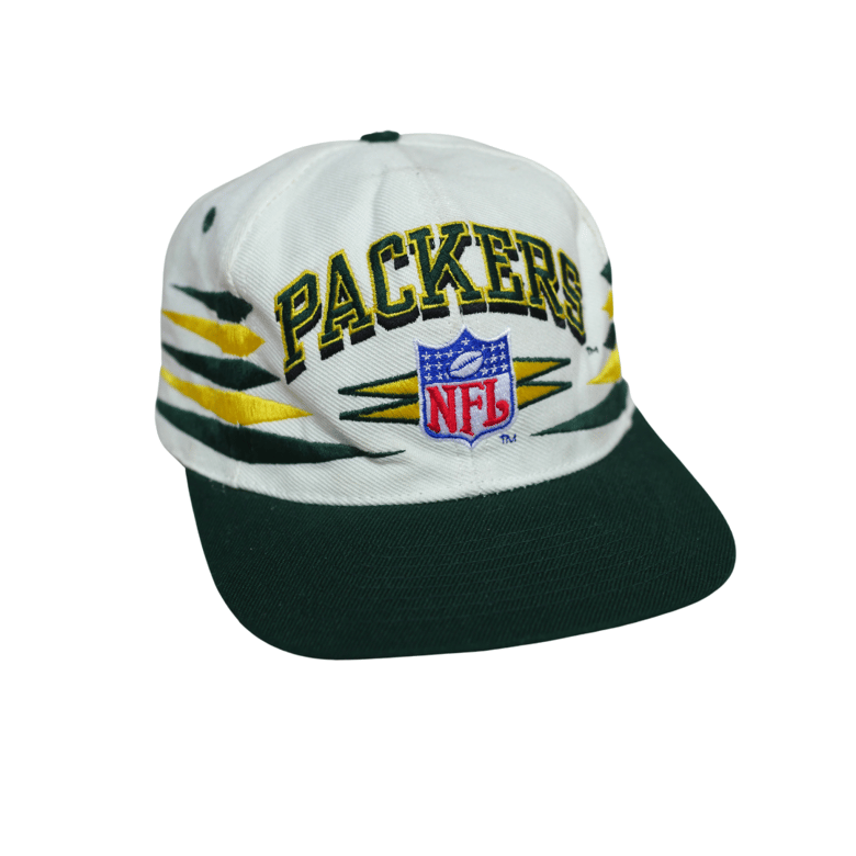 Image of 90s Green Bay Packers Logo 7 Athletic Diamond NFL Pro Line Snapback