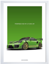 Porsche Wall poster