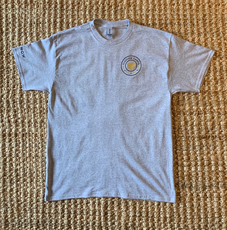 "Act Now" Charity T-shirt in Grey Image 4