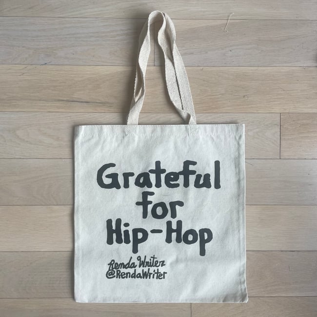 Tote Bag - “Grateful for Hip-Hop”