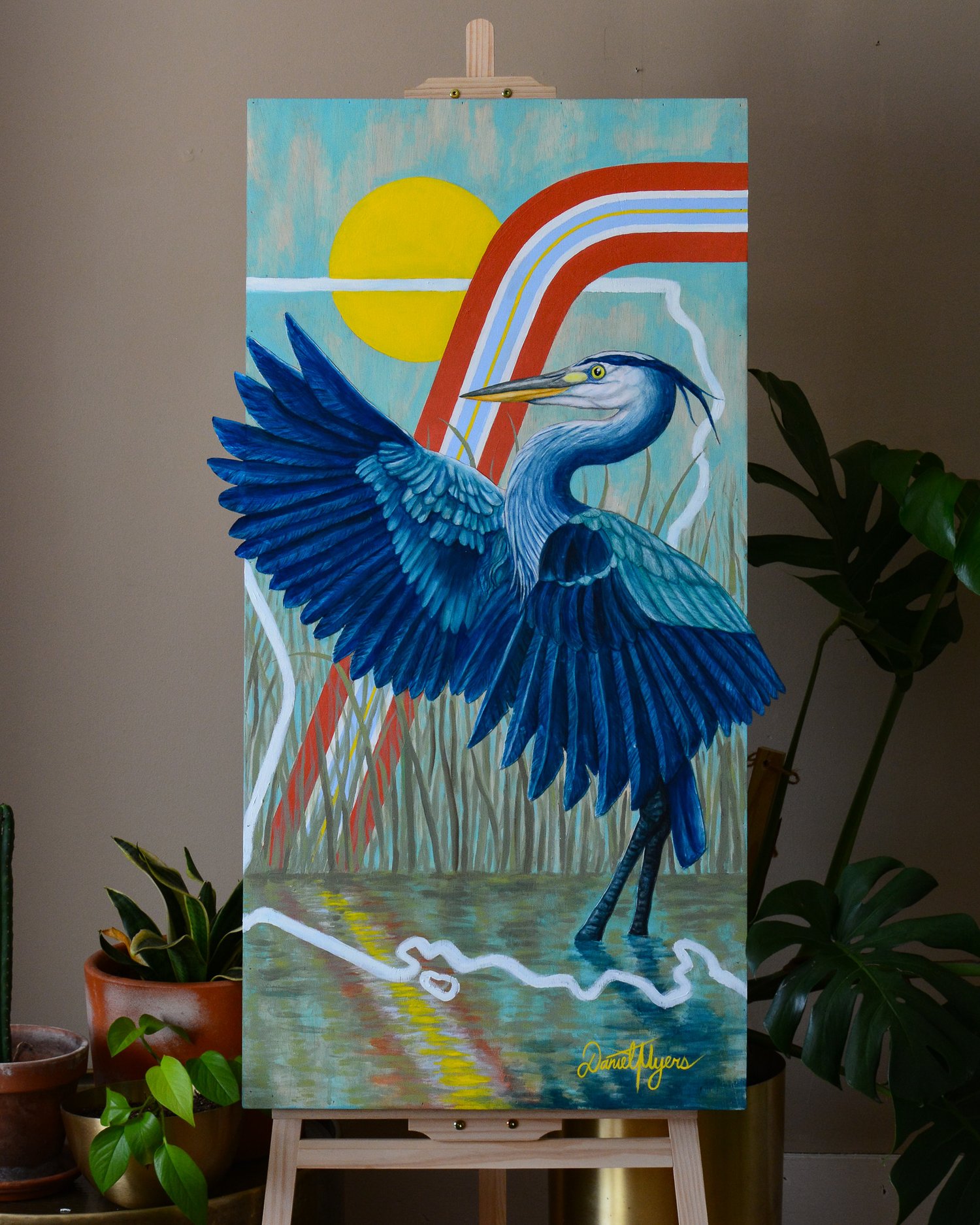 Image of Sunburst - original painting