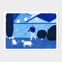 Dog Walker - Fine Art Print