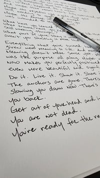 Image 2 of Handwritten Poem/Prose