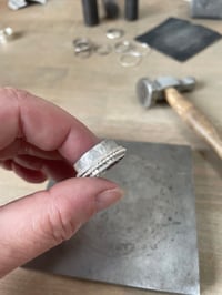 Image 4 of Make a Sterling Silver Spinner Ring Workshop - Half Day workshop