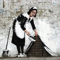 Image 2 of Banksy - CAMDEN MAID