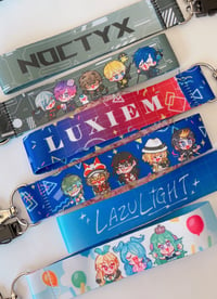 Image 1 of Nijisanji Wriststrap Lanyards