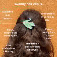 Image 5 of Swanny Hair Clip