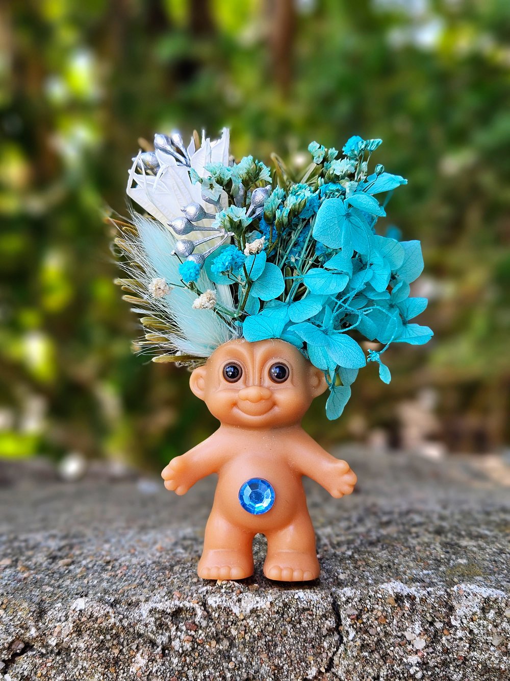 Blue Bouquet Shorty 3.5"
