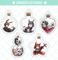 Image 1 of Arknights bottle Keychain Charm