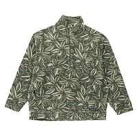 Vintage '94 Patagonia Synchilla Fleece Pullover - Tropical Leaves