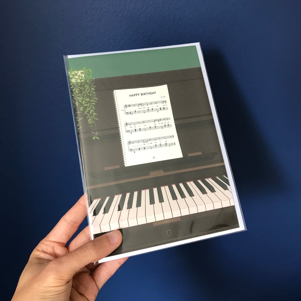 Image of Piano Sheet Music Cards