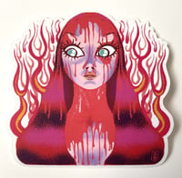 Image 4 of Ladies of horror Stickers