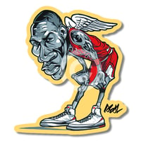 " MJ 86 " sticker