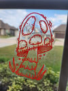 Cottage Core Red Mushroom Sun Catcher Window Cling