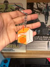 Orange Juice Box | Epoxy Resin | Keychain