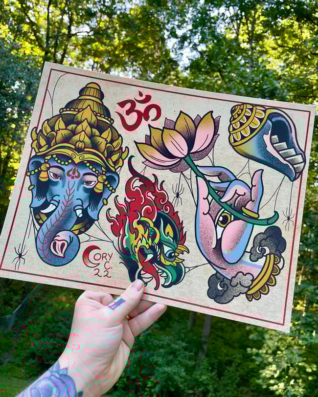 "Dharma" Flash sheet