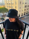 Organic LA Bucket Hat "Void Black"