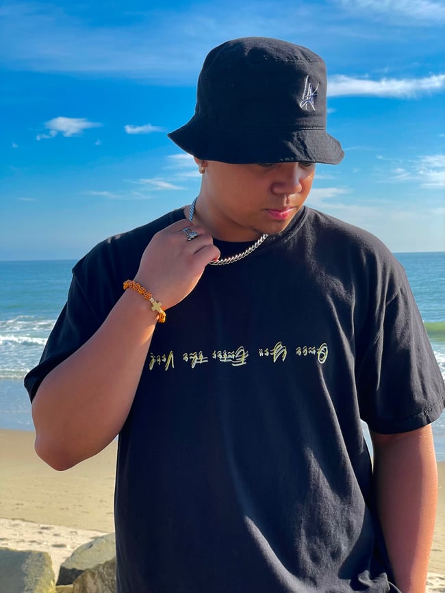 Organic LA Bucket Hat "Void Black"