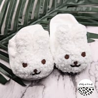 Image 3 of SLIPPER SOCKS: Bunny