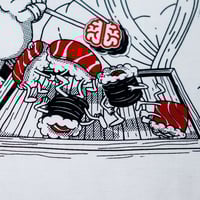 Image 2 of ROLLS OF THE DAY T-SHIRT / KANJI TRANSLATION "SPIRIT OF JIU JITSU"