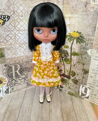 Image 1 of Nineteen zero six Prairie dress in yellow print