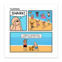 Image of Print: Shark!