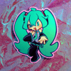 Holographic Miku Sticker