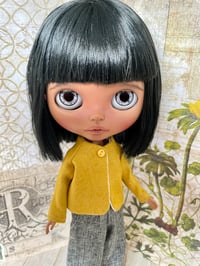 Image 3 of Nineteen zero six Bardem short jacket - ochre