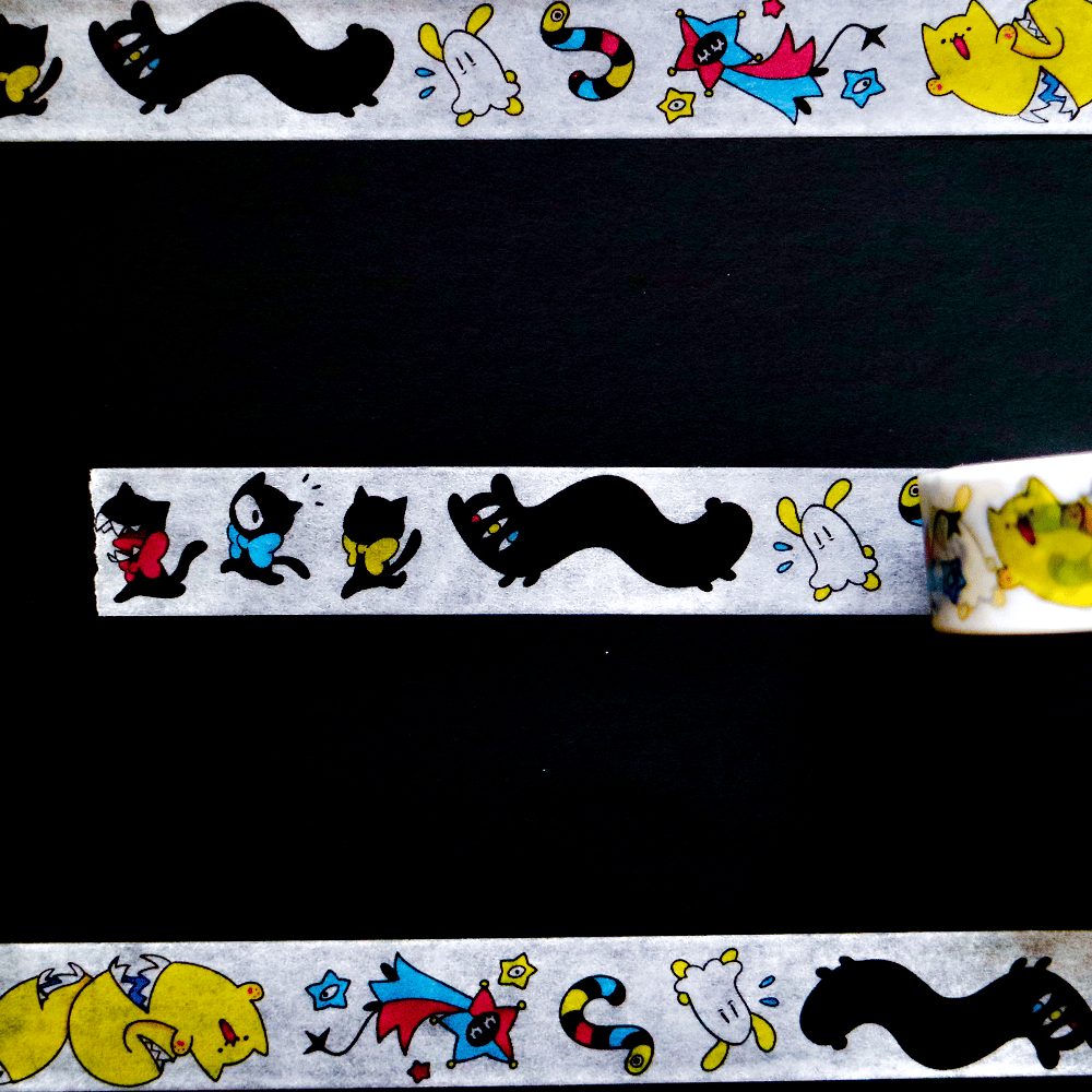 "Weirdo Parade" Washi Tape