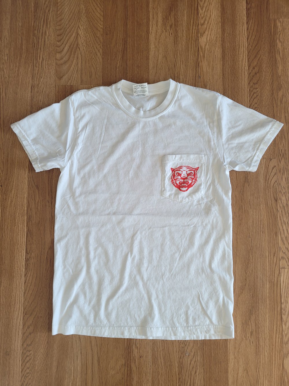 White SBG Pocket Tee