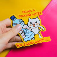 Image 2 of “Drink Water” Sticker