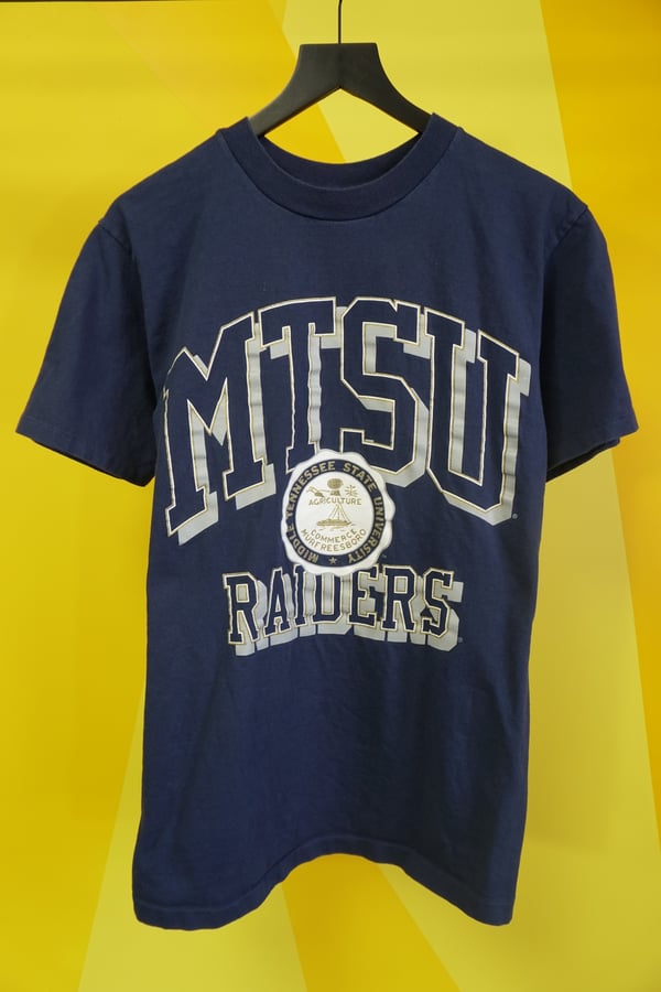 Image of (M) Middle Tennessee State University Single Stitch T-Shirt
