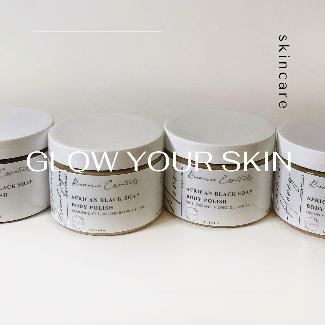 Image of African Black Soap Sugar Scrub