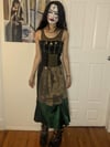 scrap dress with coins