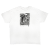'Frame 1' Hand Printed Tee | Black and White