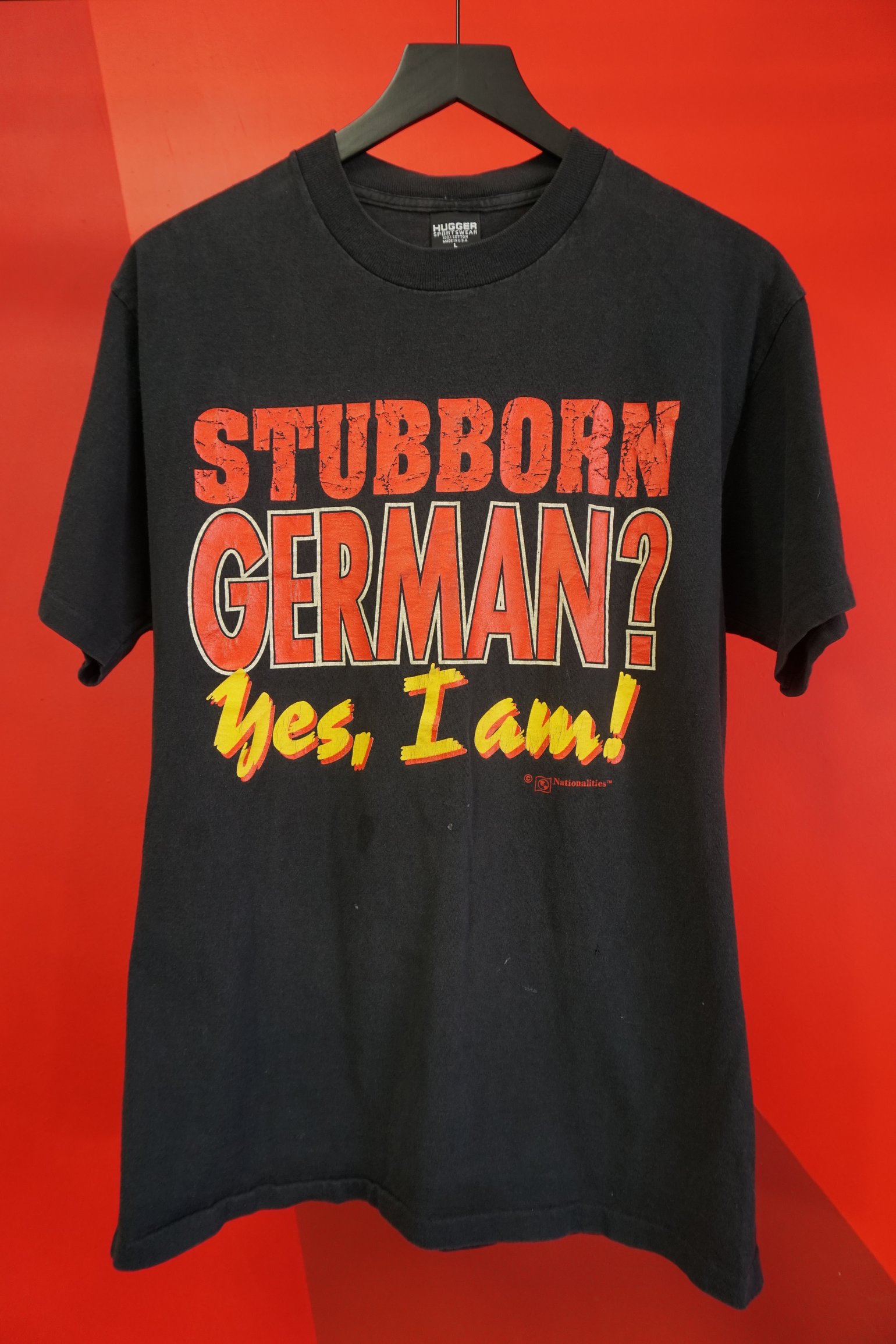 Image of (M/L) Stubborn German Single Stitch T-Shirt