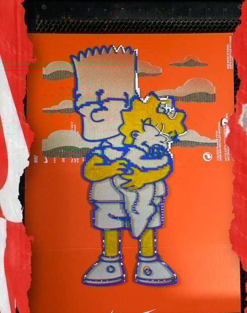 Image of “Sibling Love” ♻️ Nike Boxes